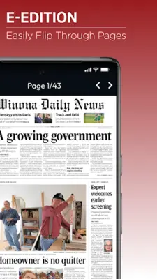 Winona Daily News android App screenshot 4